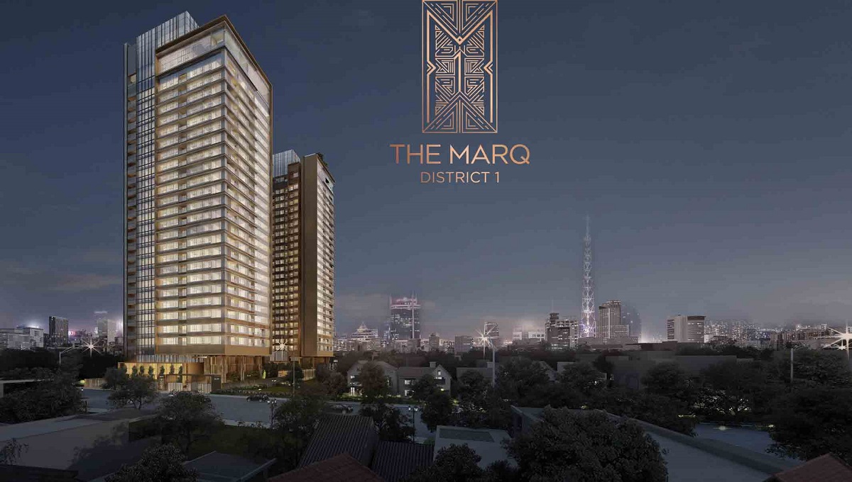 Phối cảnh vẻ đẹp dự án The Marq quận 1 đang mở bán 